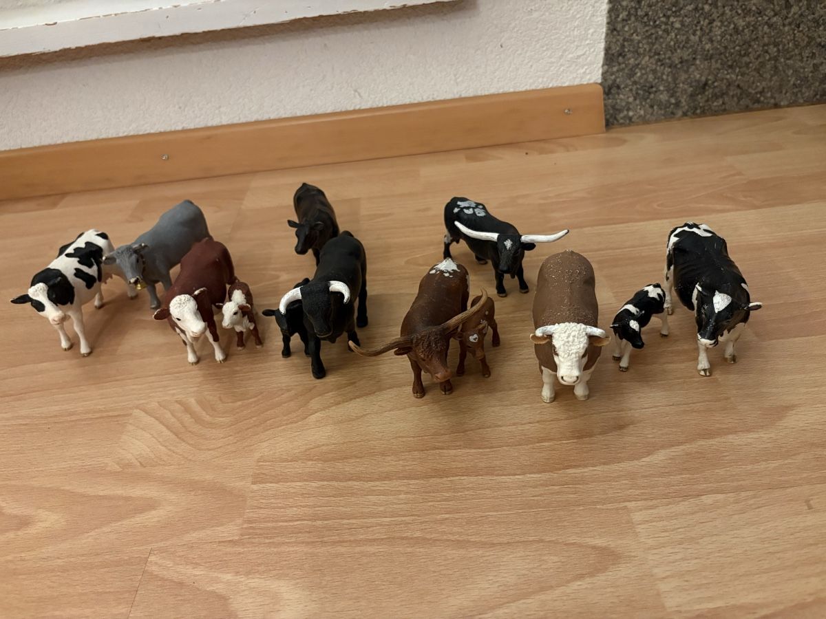 Schleich Spielzeuge: Schleichkühe und Kälbli  – Gebraucht aus Steffisburg von cornelia812 1