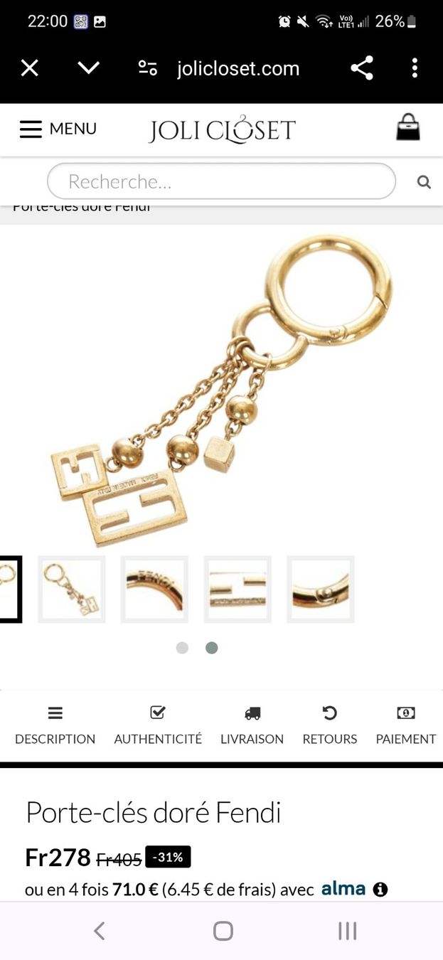 Versace Portachiavi: RARE porte clés Medusa de VERSACE – Nuovo (secondo la descrizione) da Lausanne venduto da gmax8995 3