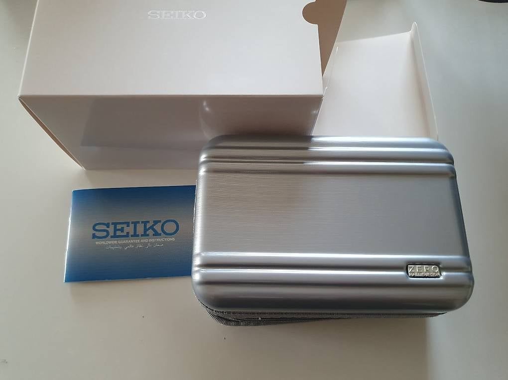 Seiko Orologi: Seiko Presage GMT Zero Halliburton – Usato da Siebnen venduto da makuan 2