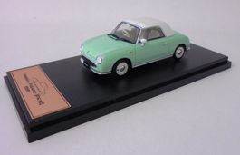 Nissan Figaro Coupé FK10 1991 RHD hellgrün / creme      1:43