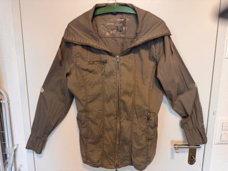 Leichte Jacke CECIL grün-graue Farbe Gr M - L, guter Zustand