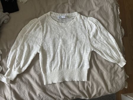 Zara Pullover Weiss, Grösse S, Top Zustand für den Frühling