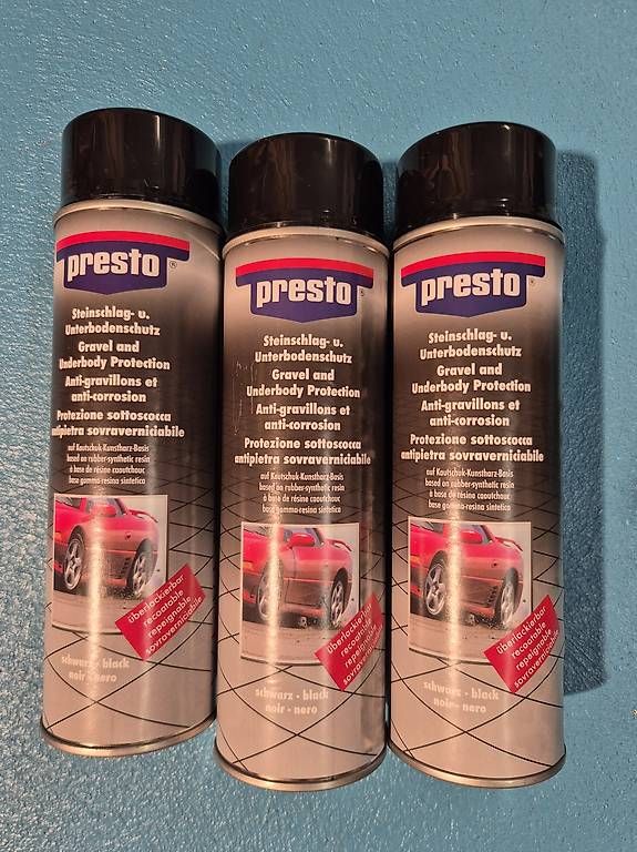 Alle Autoersatzteile: 3x presto Steinschlag- + Unterbodenschutz NEU – Gebraucht aus Oberrohrdorf von dd_01