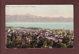 LAUSANNE - Vue sur Ouchy