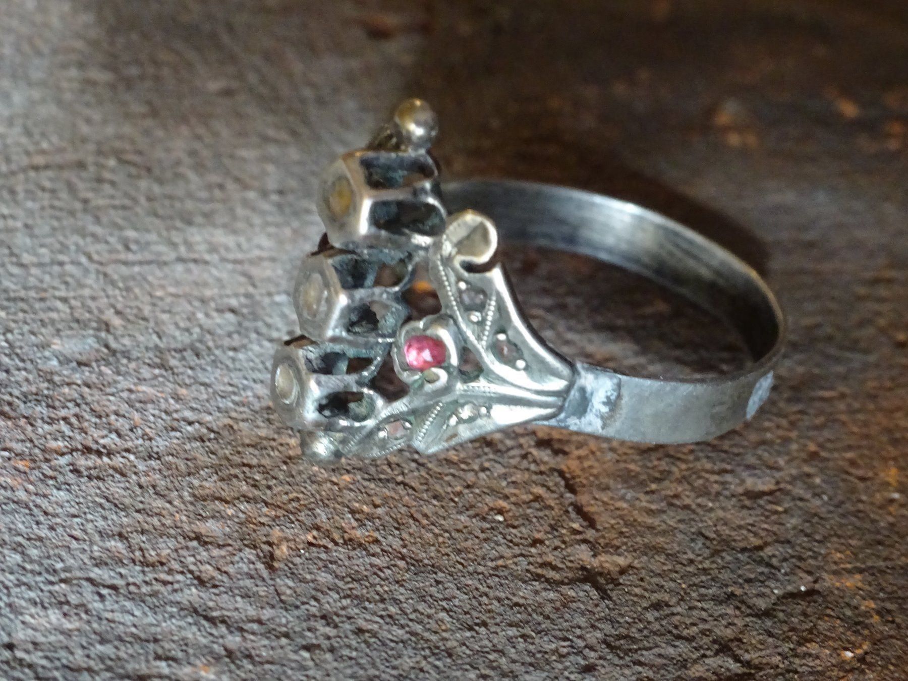 Ringe: Ring Rosenschliff Almandin / RG 57 – Gebraucht aus Esslingen von FetteSchnecke 2