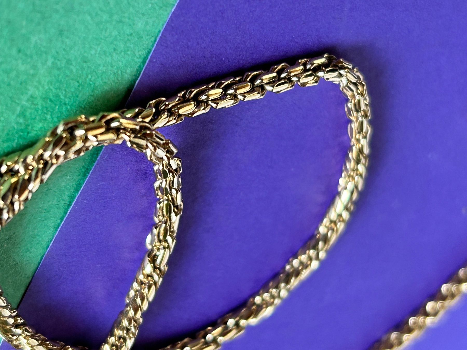 Catenine: Vergoldete Kette rund- lovely – Usato da Dittingen venduto da Bellevista 4