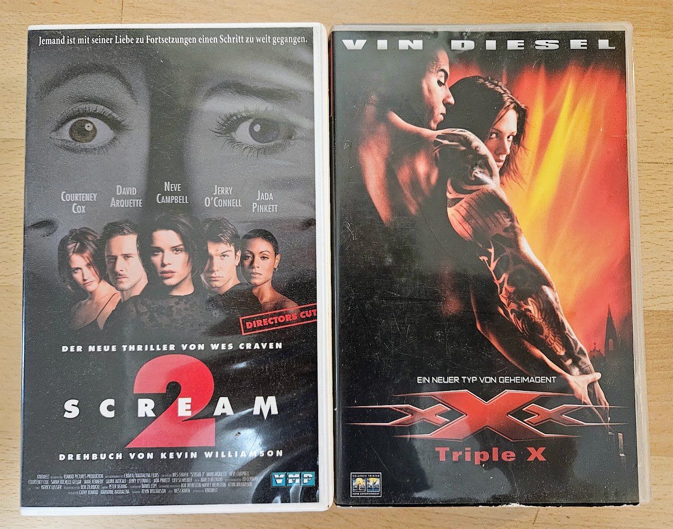 Alle VHS: Scream 2 und Triple X VHS's – Gebraucht aus Ascharina von maflu65