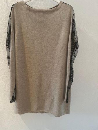 Pullover von TWIN-SET mit Spitzendetail