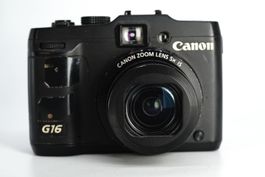 Canon Power Shot G16 mit Mängel jedoch funktionstüchtig