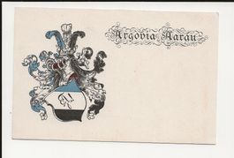 AK ca.1900 Argovia Aarau - Kantonsschüler Verbindung 🤓