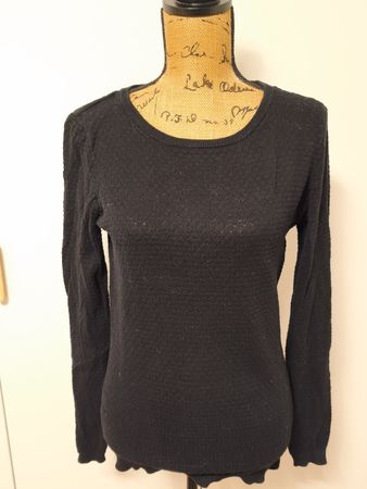 Vero Moda Langarmshirt schwarz Grösse XS Baumwolle