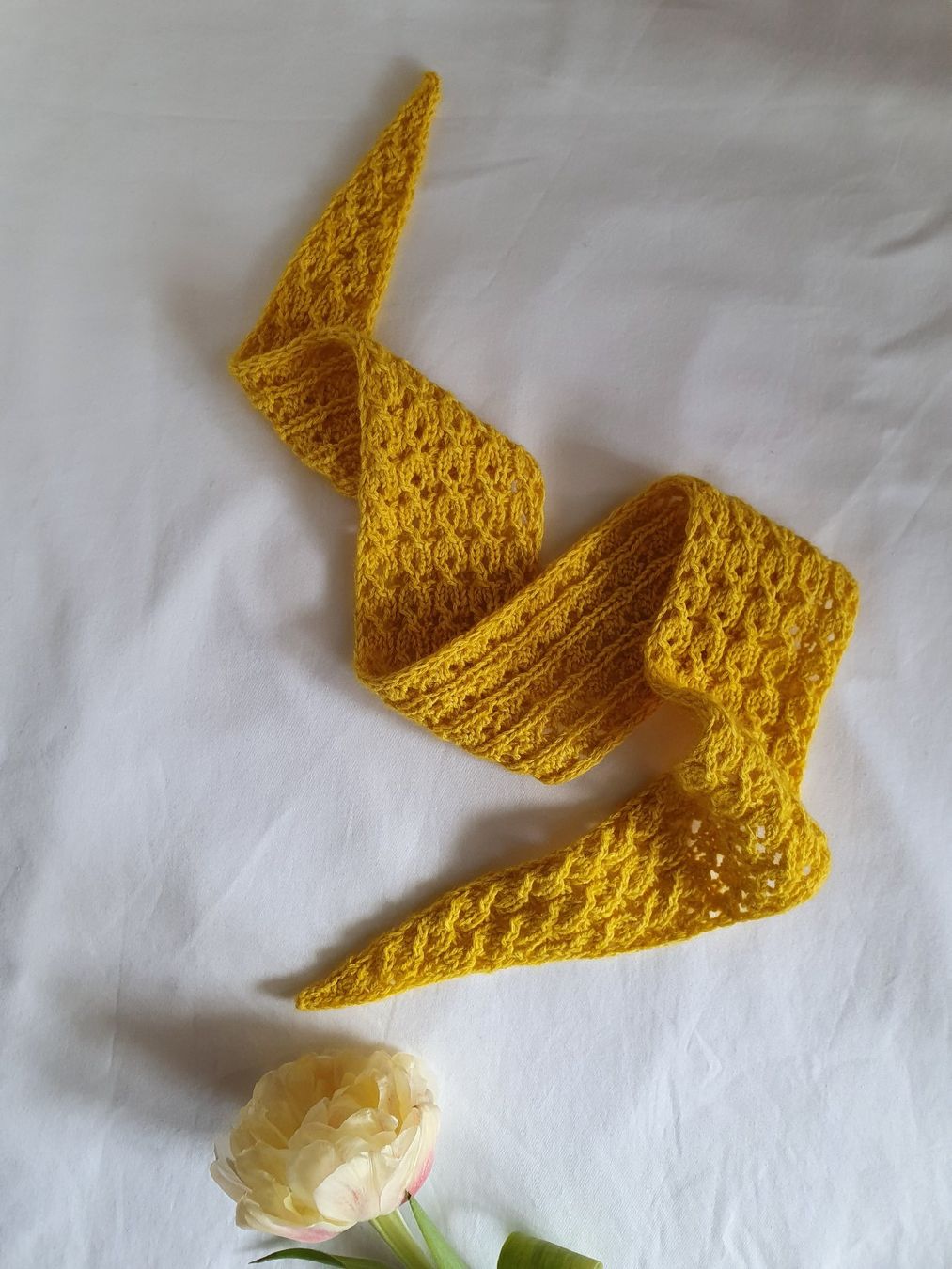 Foulard & Sciarpe: Mini scarf, Strickschal, Handgestrickt, Unikat, Geschenk – Nuovo e nell'imballaggio originale da Neunkirch venduto da Sandramay 1