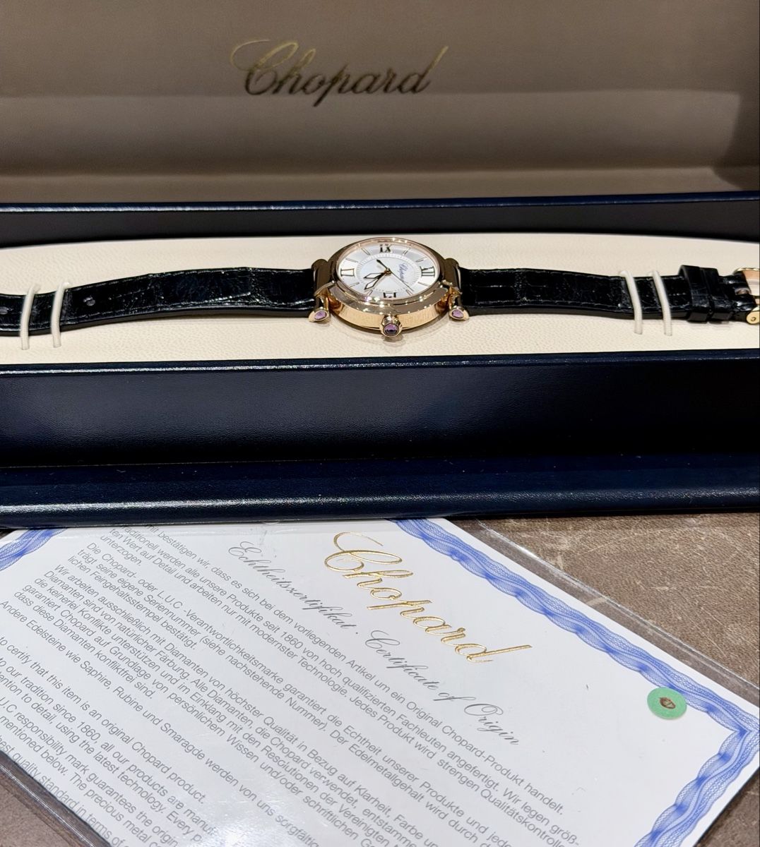 Chopard Orologi: Chopard Imperiale 18K Rosegold Automatic – Nuovo (secondo la descrizione) da Zürich venduto da WATCHROOM 7