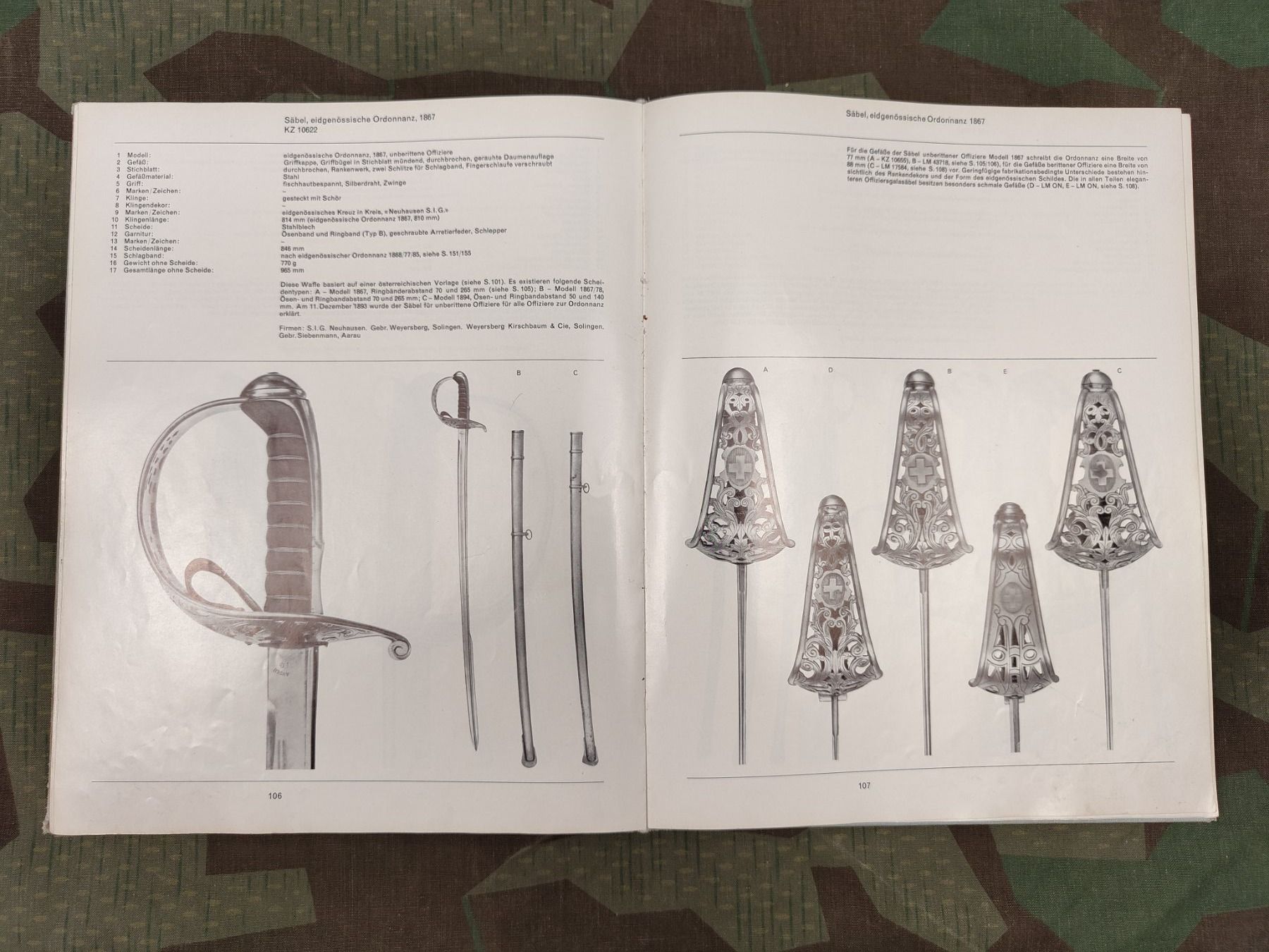 Schweizer Armee Armi bianche: Buch Griffwaffen Band 7 – Usato da Bauma venduto da SwissMilitaria 5