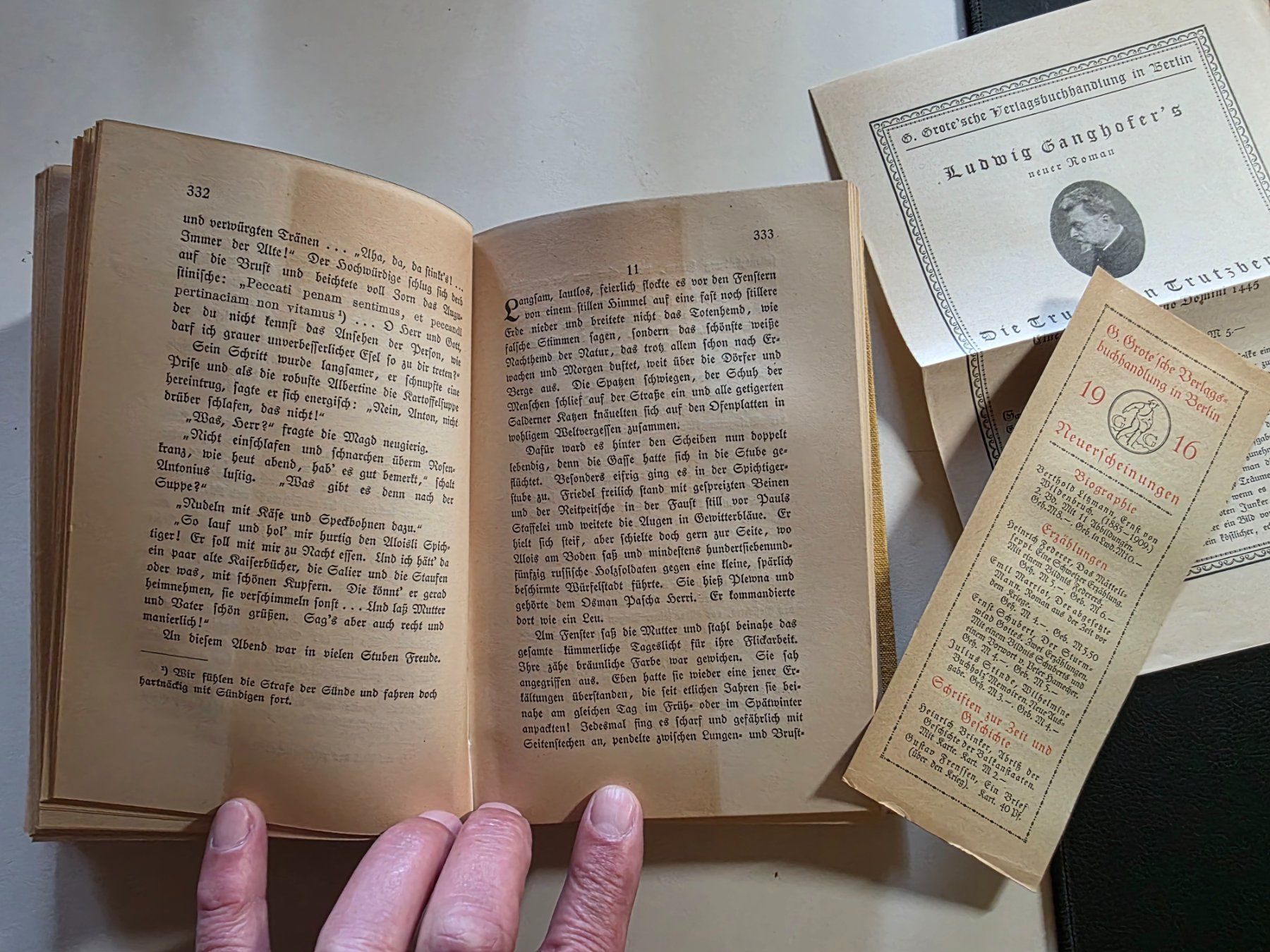 Libri: Heinrich Federer - Das Mätteliseppi - 1916 – Usato da Walterswil BE venduto da Lonitti 8