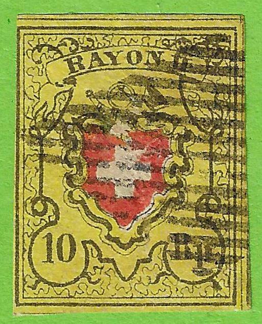 Alle Briefmarken: Rayon II (16II) T37 D RO – Gebraucht aus Biberstein von Jura39