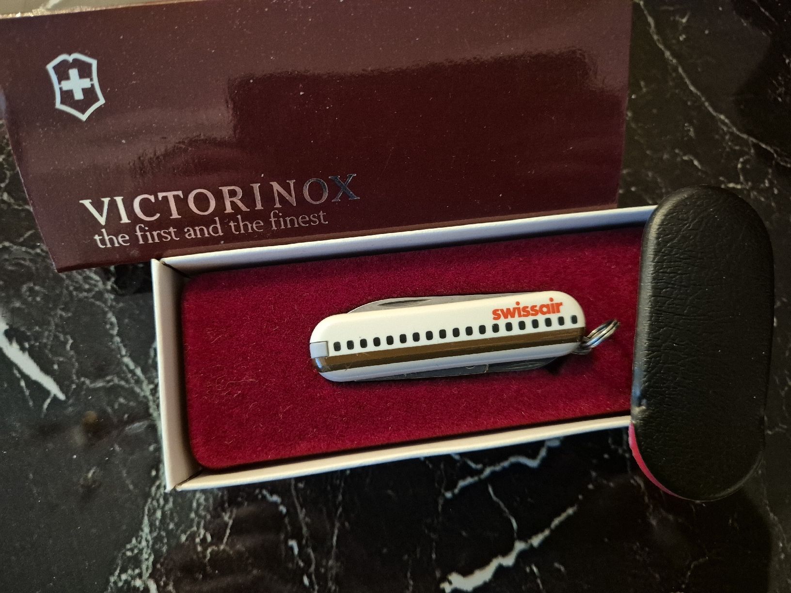 Swissair Coltelli tascabile: Sackmesser Swissair – Nuovo (secondo la descrizione) da Schaffhausen venduto da Karat0