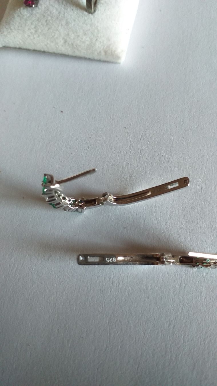 Orecchini pendenti & Orecchini a lobo: Silber Ohrstecker – Nuovo e nell'imballaggio originale da Wünnewil venduto da 04Blume 1