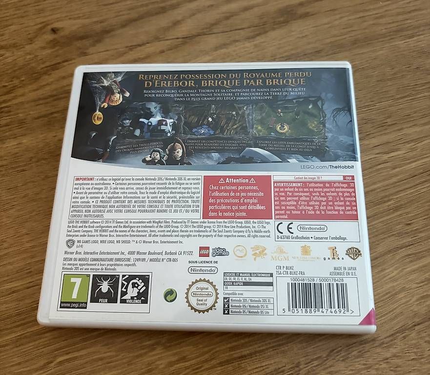 Nintendo Giochi: 3DS Lego Le Hobbit – Usato da Glattpark(Opfikon) venduto da Beubeu44 2