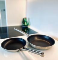 Wiederbeschichtbare Noser Inox Futura Bratpfannen 20/24 cm
