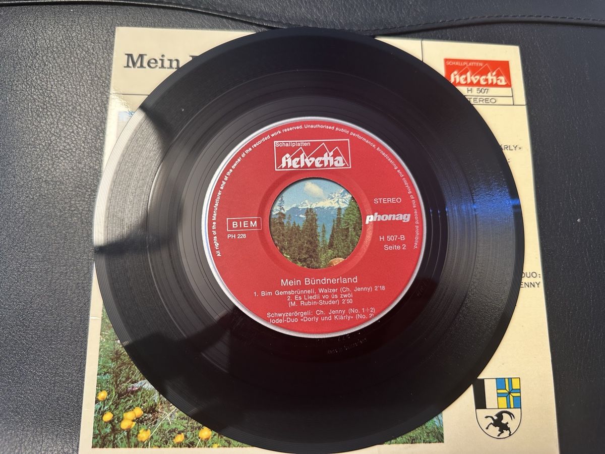 Schallplatten: Mein Bündnerland Schallplatte – Gebraucht aus Zollikofen von Taximan89 2
