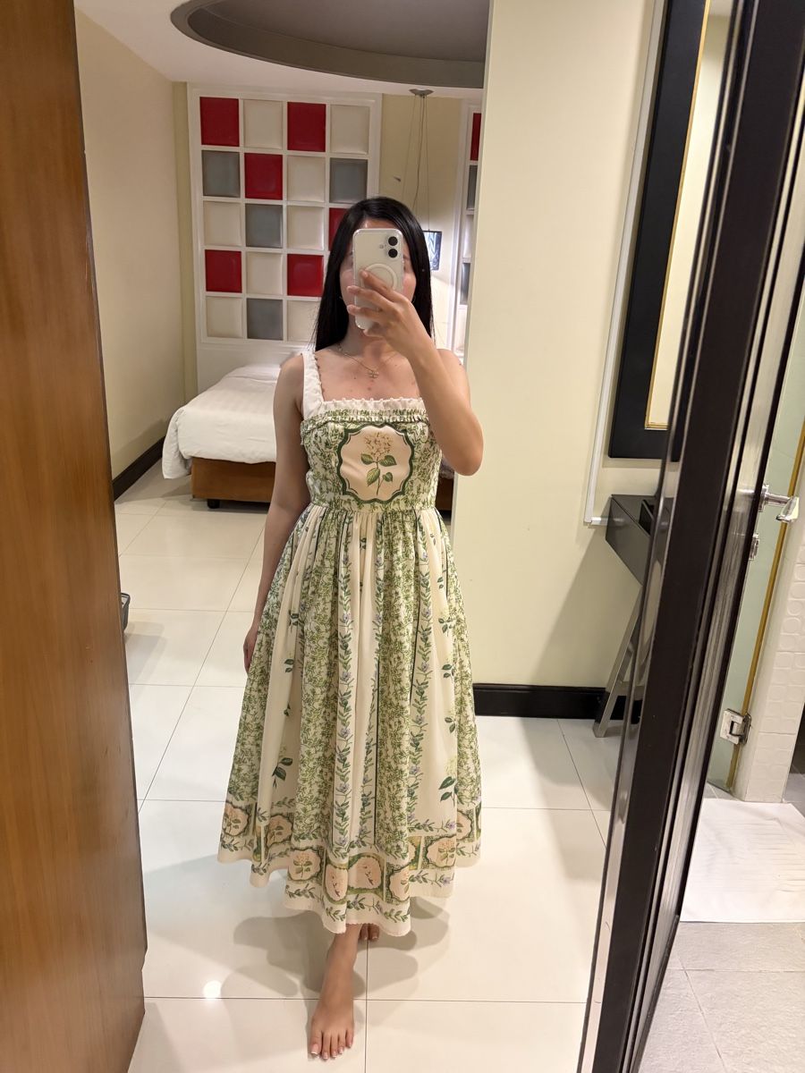 Vestiti: Floral Elegant Midi Dress – Usato da St.Josefen venduto da lop_lh8d 4