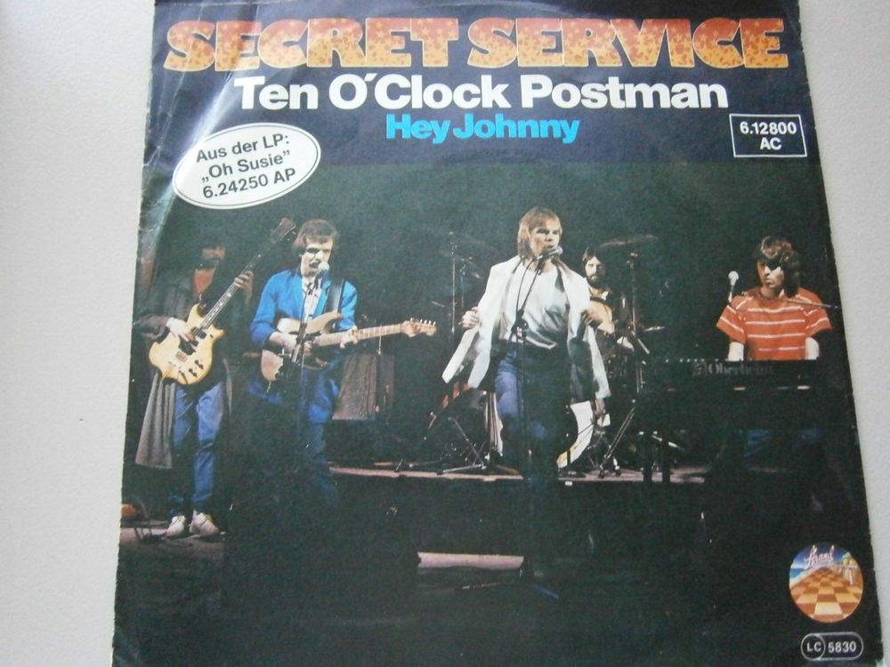 Ten O Clock Postman Tekst Vinyl-Single Secret Service - Ten O'Clock Postman | Kaufen auf Ricardo