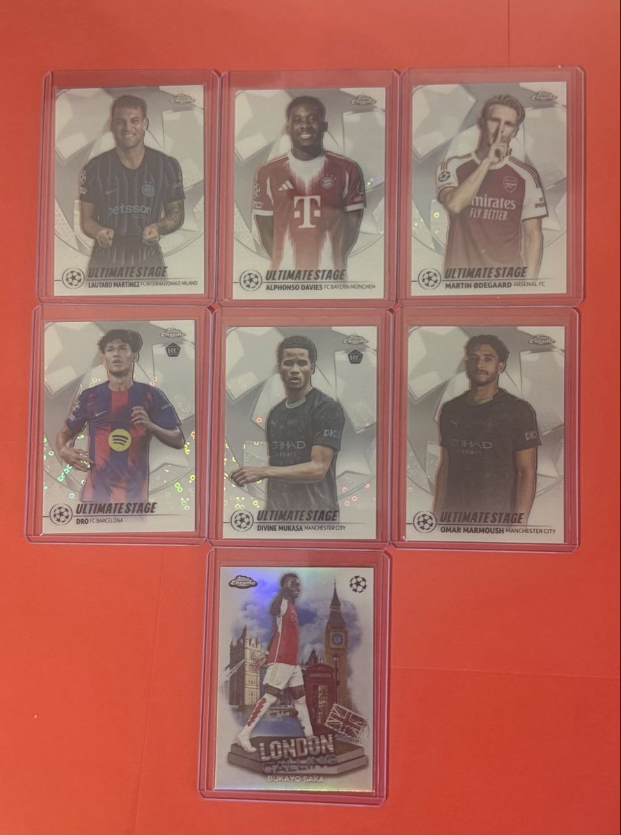 Topps Cartes à collectionner: Topps Chrome Ultimate Stage Lot – Neuf (Voir description) à Embrach par BenzosCards