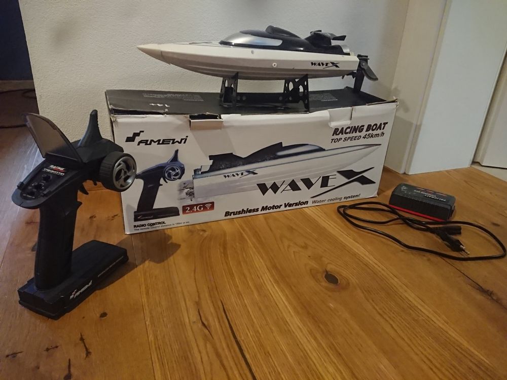 Produktbild von Amewi Wave X RC Boot Brushless RTR (26045) Ab € 113,84 (2026