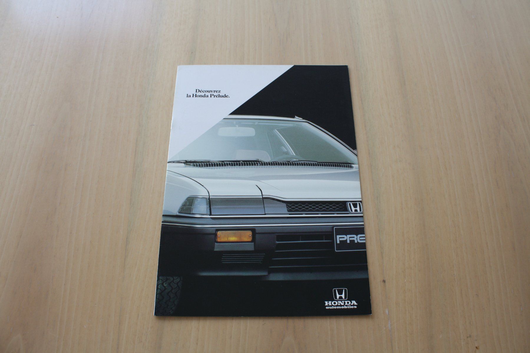 Honda Dokumente: Honda Prelude Prospekt 2/1984 FR – Gebraucht aus Wikon von erwin400