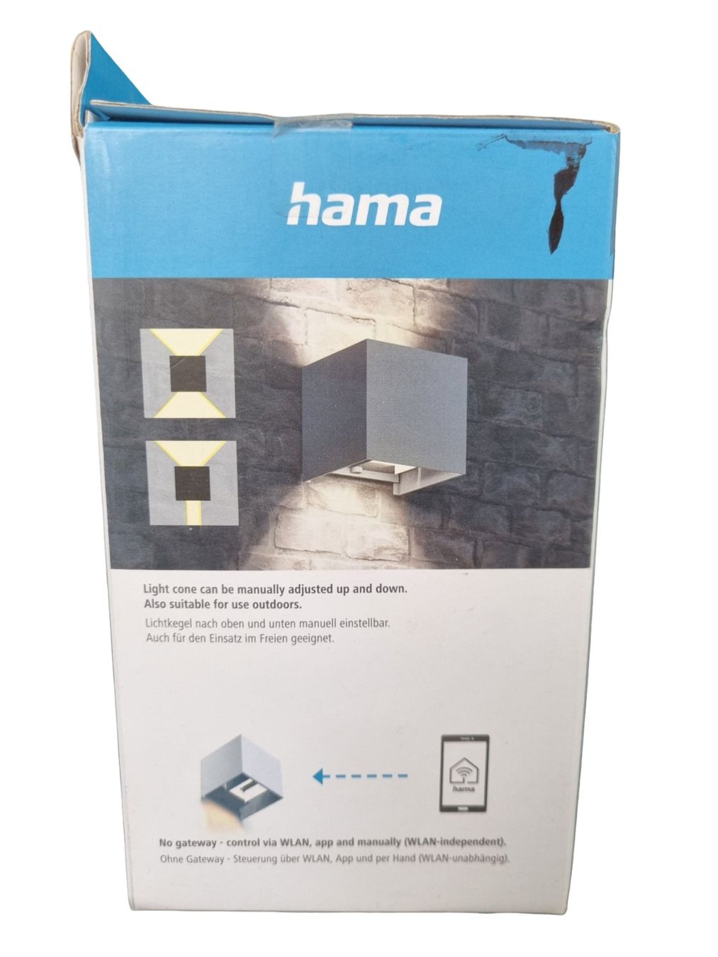 Hama Lampen: HAMA WiFi-Wandleuchte – Neu (gemäss Beschreibung) aus Wangen b. Olten von Restwert_Wangen 3