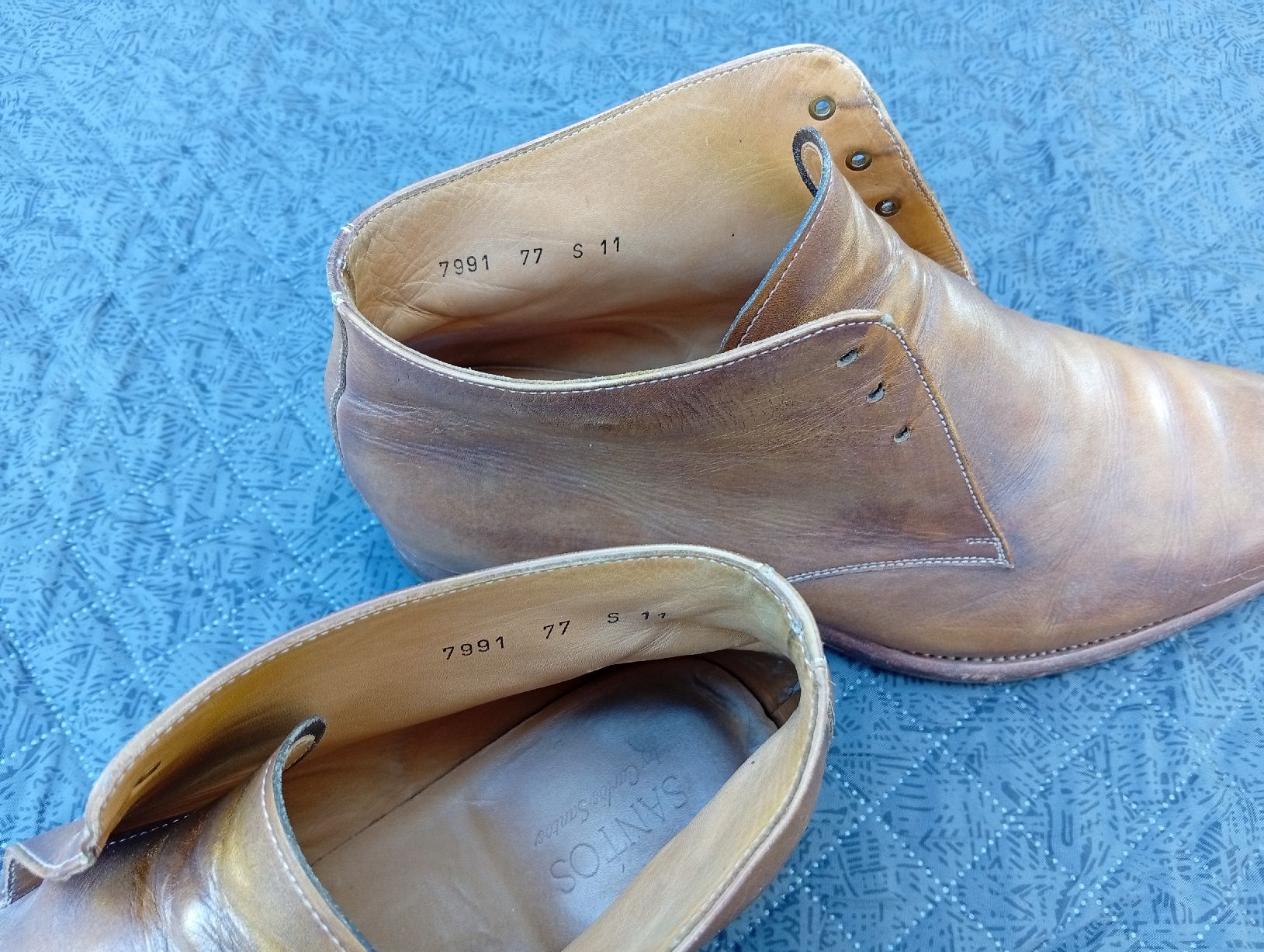 Carlos Santos Scarpe da uomo: Carlos Santos goodyear cousu cuir marron – Usato da Courgenay venduto da Lebonmatos 4