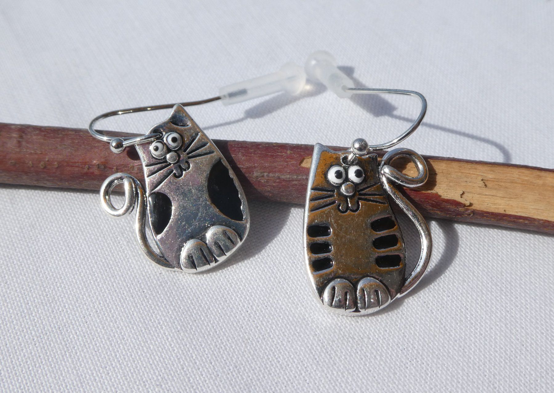 Boucles d'oreille: Ohrhänger 'Kätzchen', Modeschmuck / NEU – Neuf (Voir description) à Gattikon par kaandooh 1
