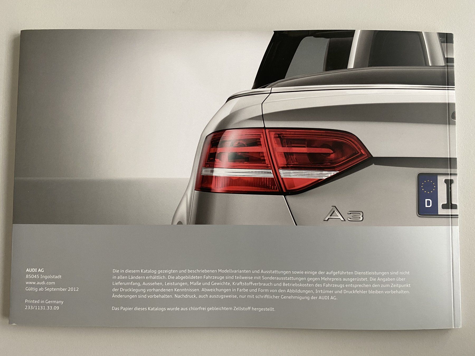 Zeitschriften & Magazine: Audi A3 Cabriolet Magazin (09.2012) – Gebraucht aus Alpnach-Dorf von Hess-Automobile 3