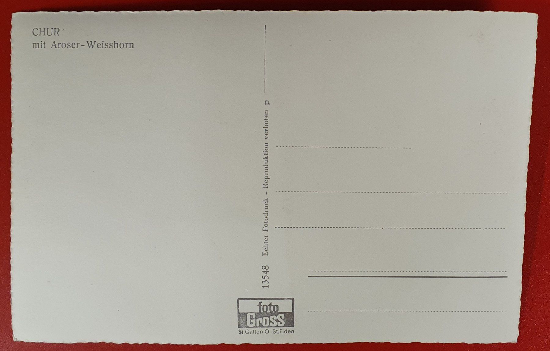 Cartoline postali: Chur – Usato da Kreuzlingen venduto da Rschweiz1 1