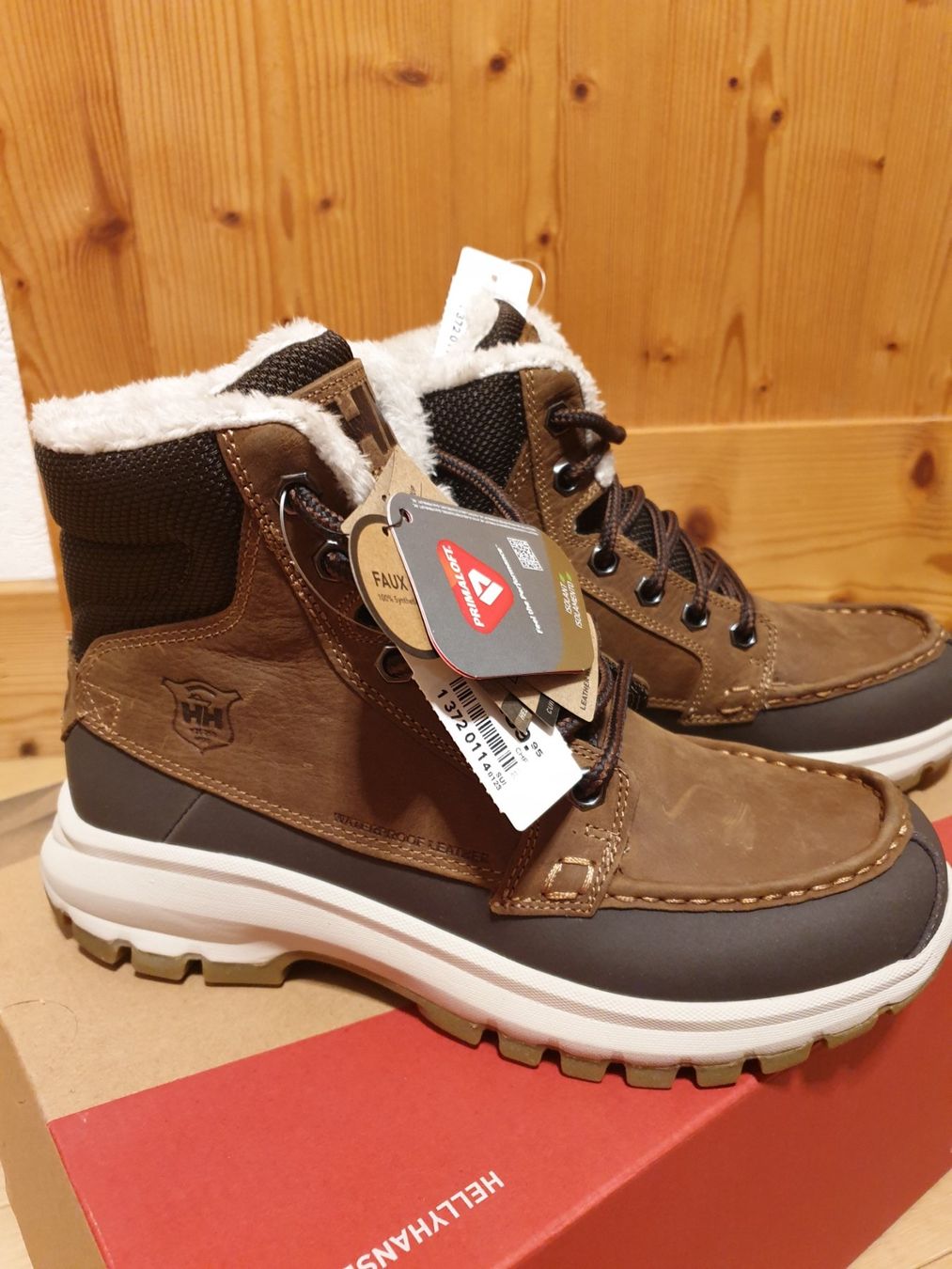 Helly Hansen Scarpe da uomo: HH HellyHansen Schuhe WaterProof Leather Gr. 40 – Nuovo (secondo la descrizione) da Val D Illiez venduto da SnowRoof 1