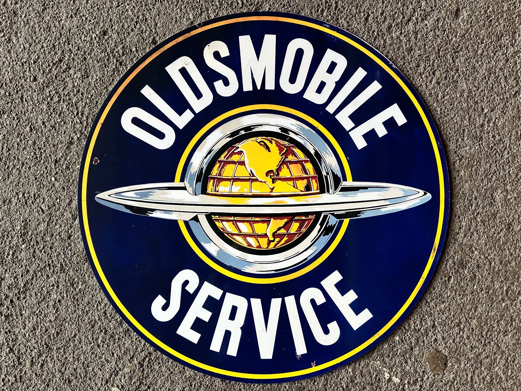 Insegne: Oldsmobile service classic gm Oldtimer – Nuovo (secondo la descrizione) da Reinach AG venduto da rares75
