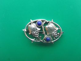 Jugendstil Broche um 1920.Silber-Wiener Sezession