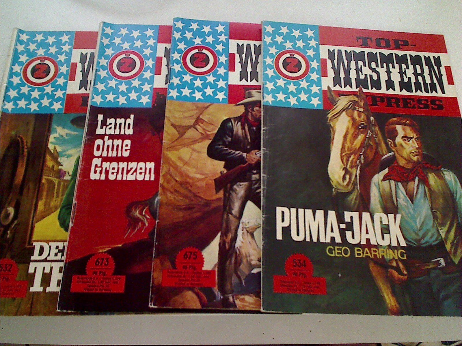 Libri: Western:Div.Einzelhefte 70 Stück – Usato da Siebnen venduto da Western-Roman 2