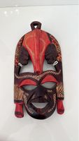 Masque Africain Bois Sculpté / Afrikanische Holzmaske