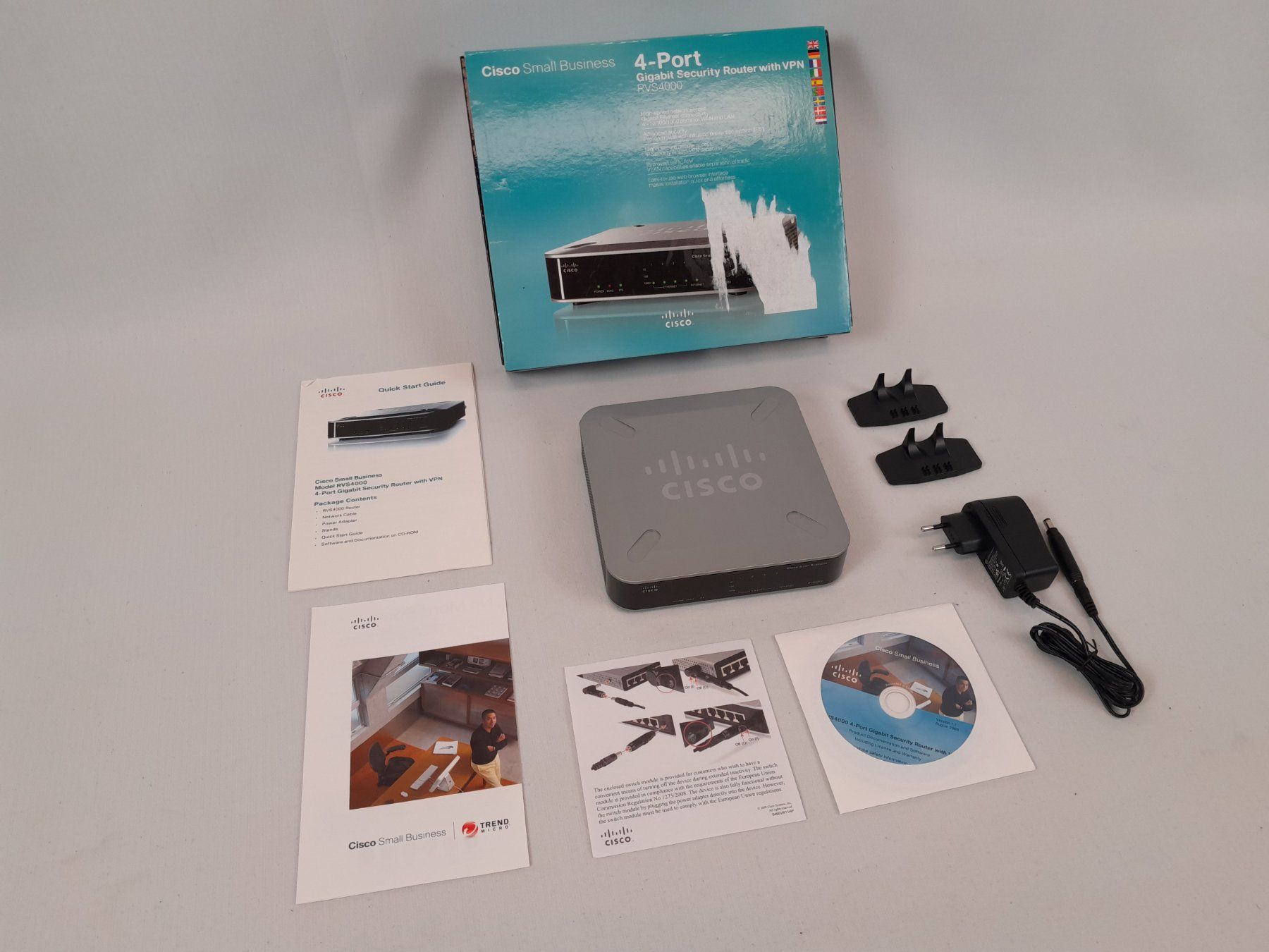 Cisco Modems & Routeurs: CISCO RVS4000 4 - Port Gigabit Security Router – D'occasion à Richterswil par Restwert_Richterswil