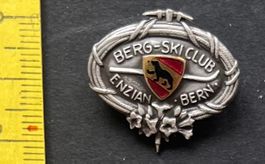 Berg-Skiclub Enzian Bern/ Abzeichen Original Vintage