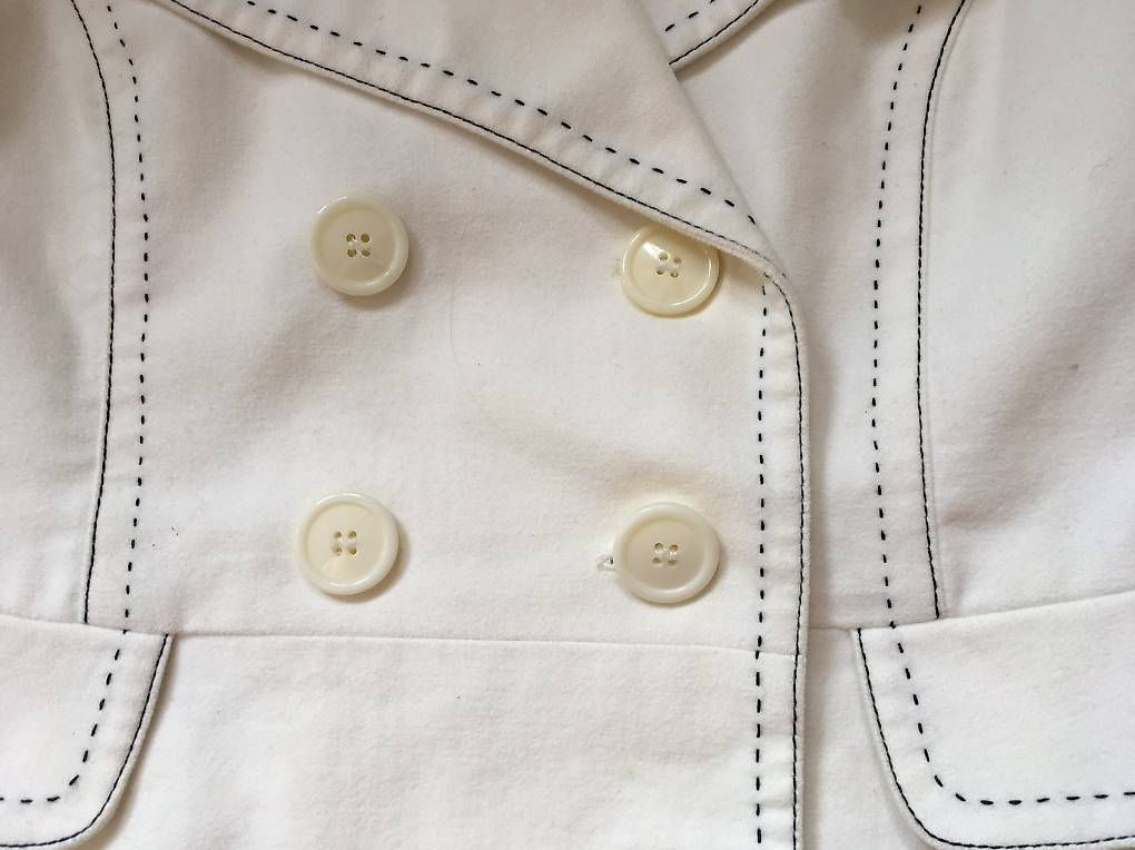 Giacche: Blazer-Jacke in Offwhite von Mango, Grösse S – Usato da Zürich venduto da BuenosAires03 1