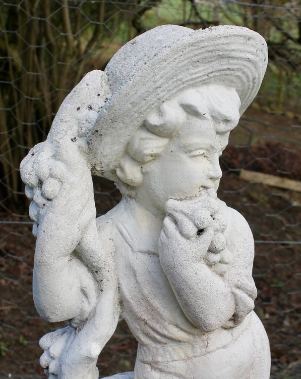 Steinfigur als Deko für den Garten Kaufen auf Ricardo
