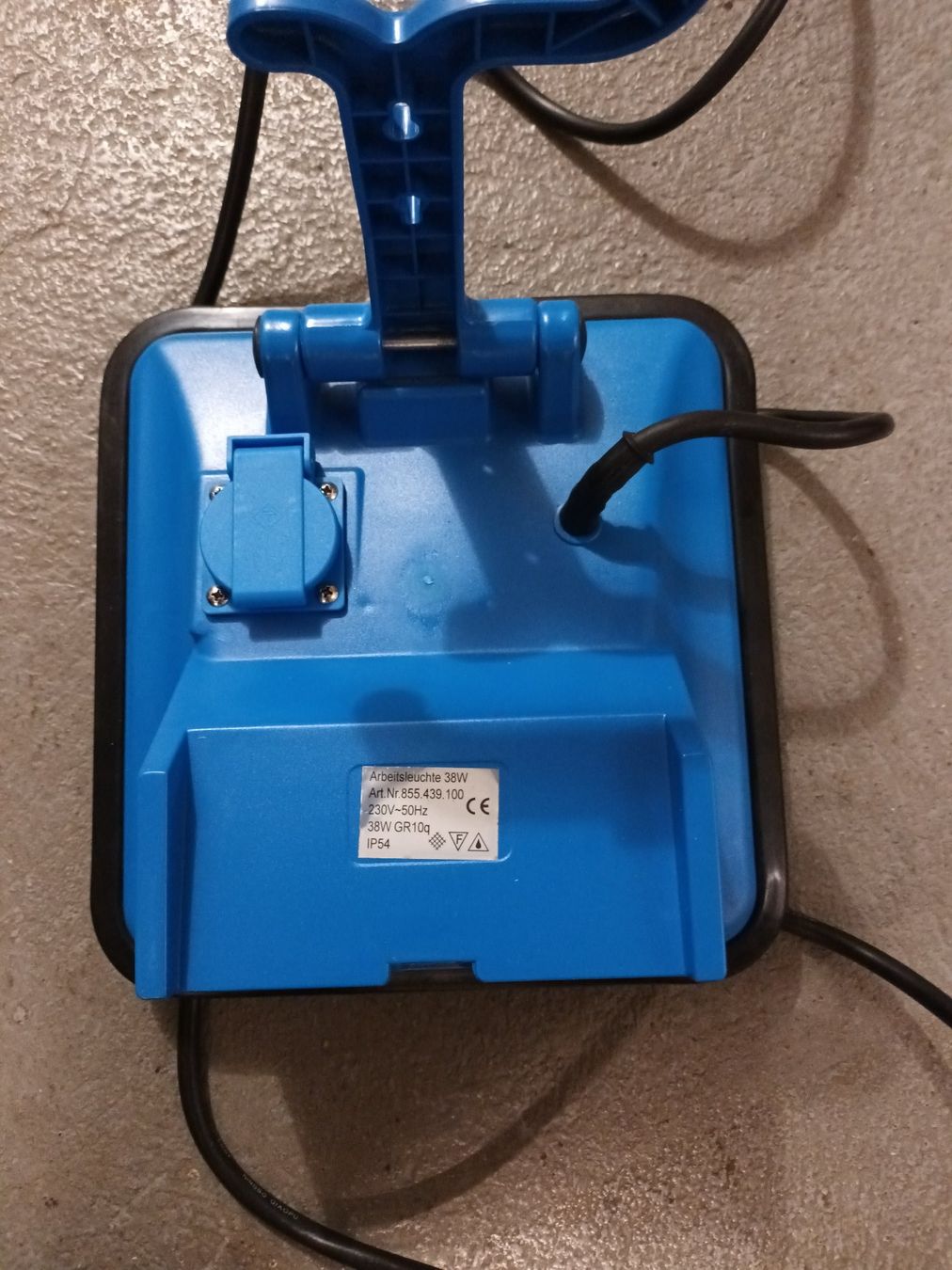 Lampade: Arbeitsleuchte 38 W / 230V – Nuovo (secondo la descrizione) da Fislisbach venduto da Kett