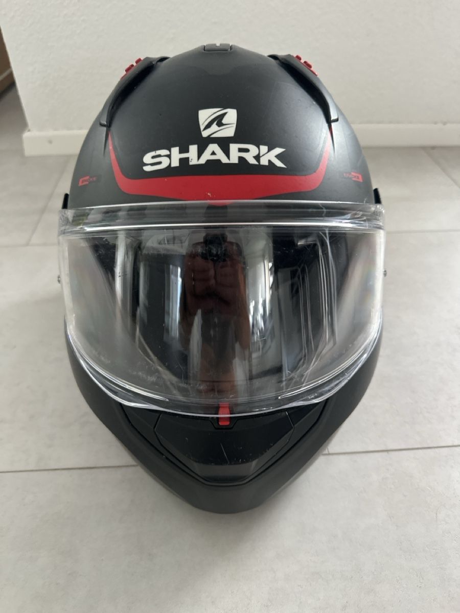 Caschi & visiere: Shark Evo-One Grösse L Schwarz/Rot Sehr Gut E – Usato da Safenwil venduto da sth_2xc2