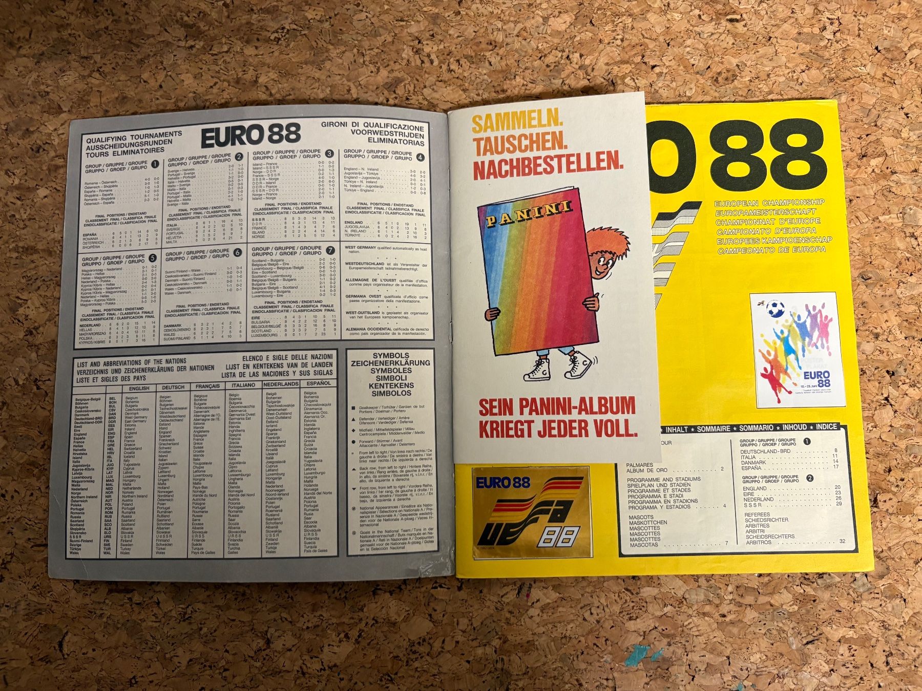 Panini Album: Panini Album Euro 1988 – Usato da Rudolfstetten venduto da Clodo1975 1