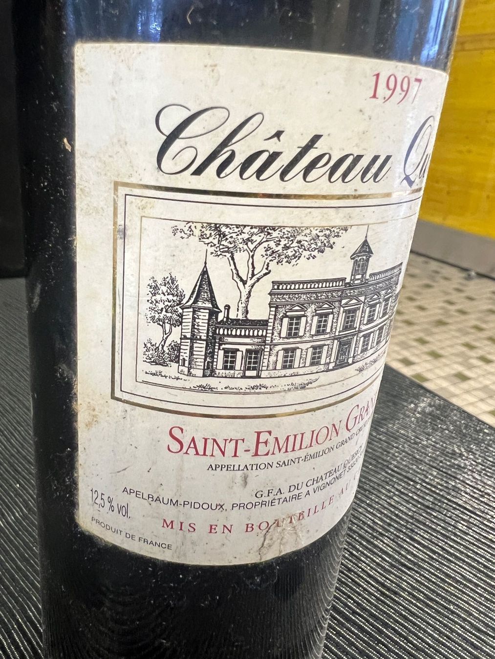 Wein: CHÂTEAU QUERCY SAINT-ÉMILION GRAND CRU 1997 – Neu (gemäss Beschreibung) aus Genève von Leboucheoreilles 7