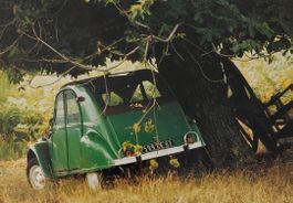Citroën 2CV - LA SIESTE - 16,5 x 11,5 cm