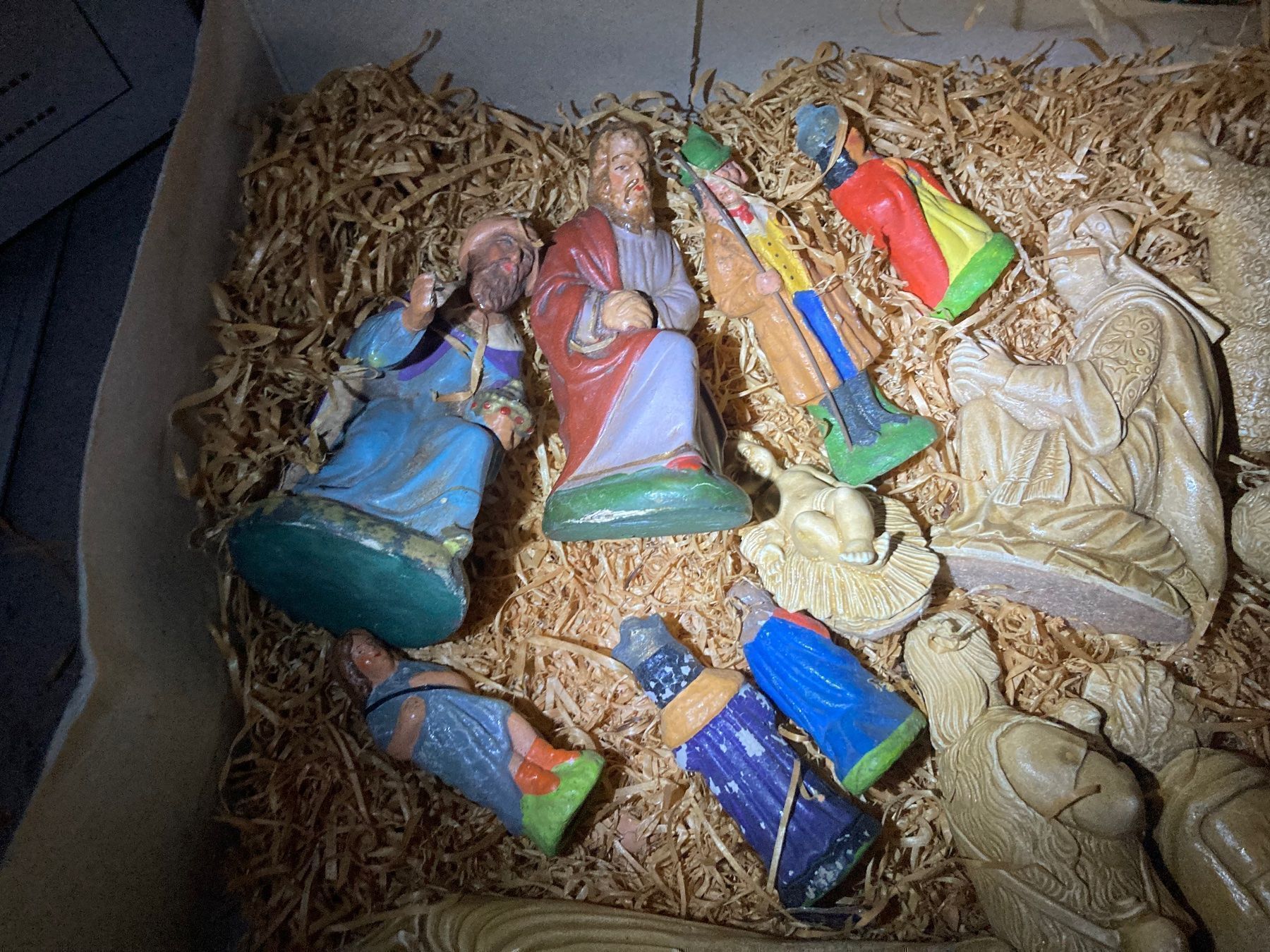 Tutte le decorazioni: Weihnachten Krippe viele Figuren – Usato da Bennwil venduto da elfen_zauber 2